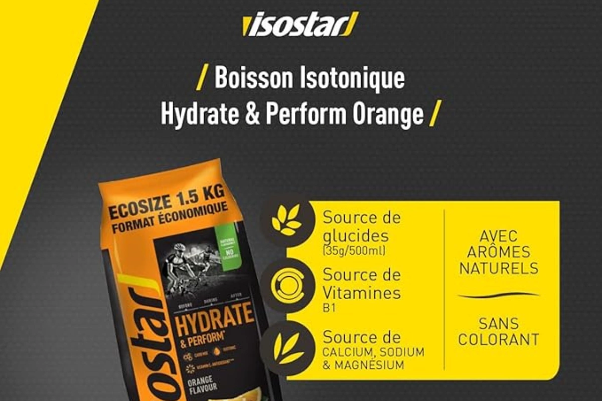 Boisson Isostar : avis, composition et intérêt pour le padel