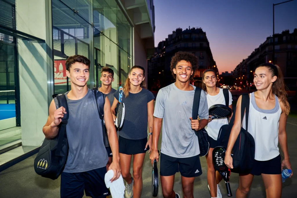 Une journée avec un jeune joueur français du circuit amateur de padel