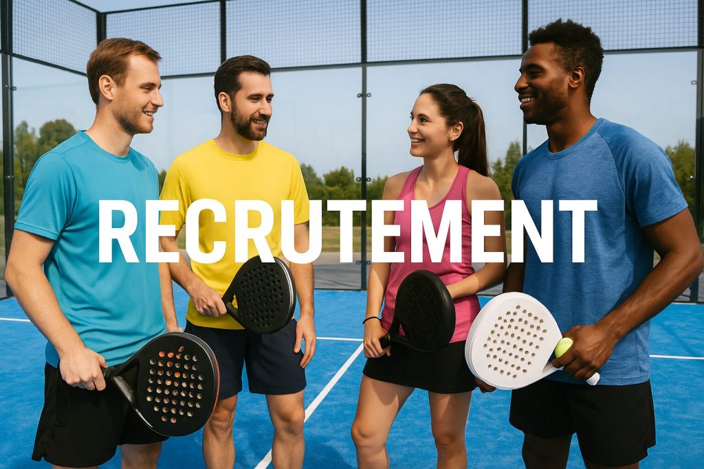 Travailler dans le padel : métiers, diplômes et recruteurs