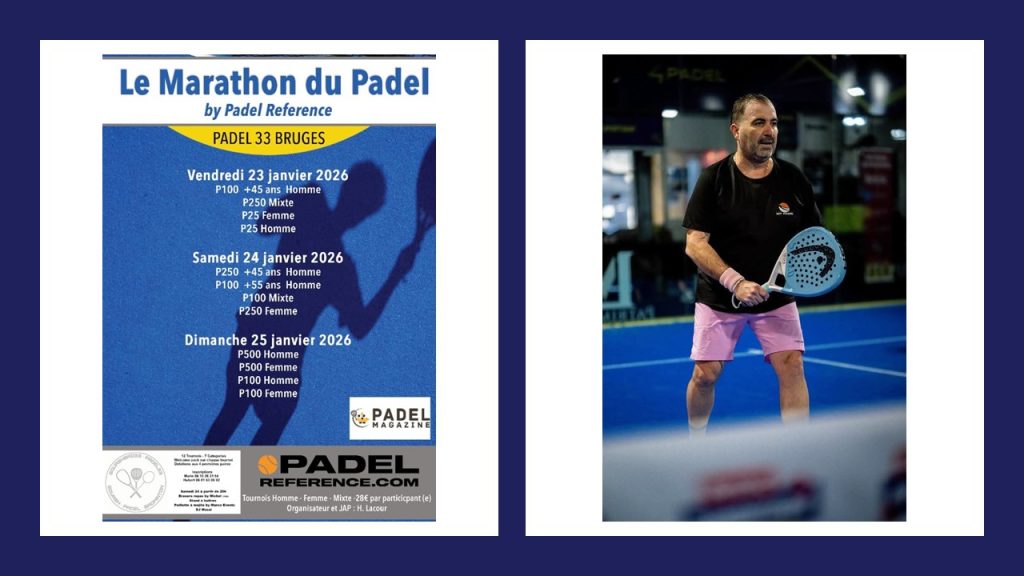 Tournois de padel FFT : P25, P50, P100… P2000, comment ça marche
