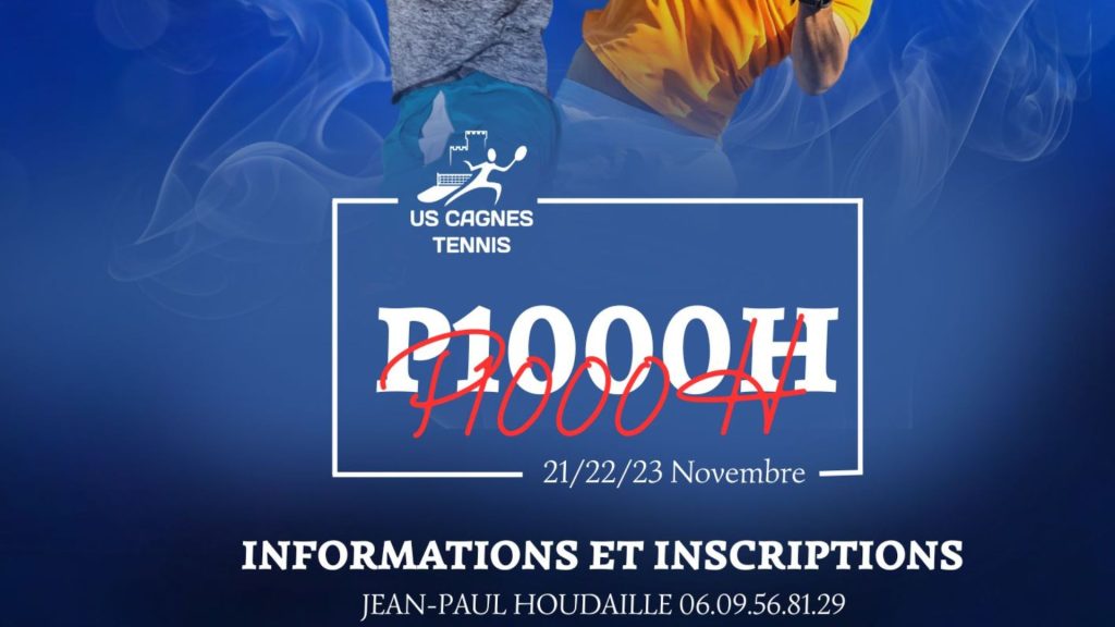 P1000 US Cagnes : le tournoi, le palmarès et les résultats