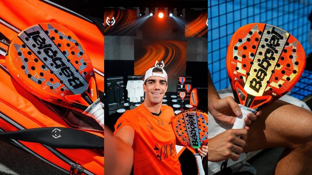 Raquette de Juan Lebrón 2026 : la Babolat Viper, version Hard et Soft