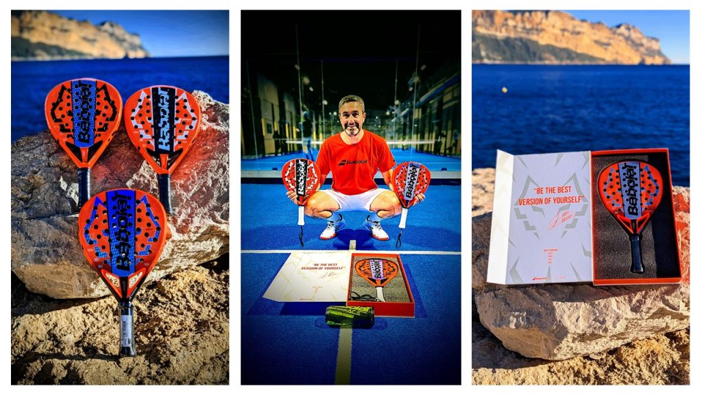 Raquette de Juan Lebrón 2026 : la Babolat Viper, version Hard et Soft