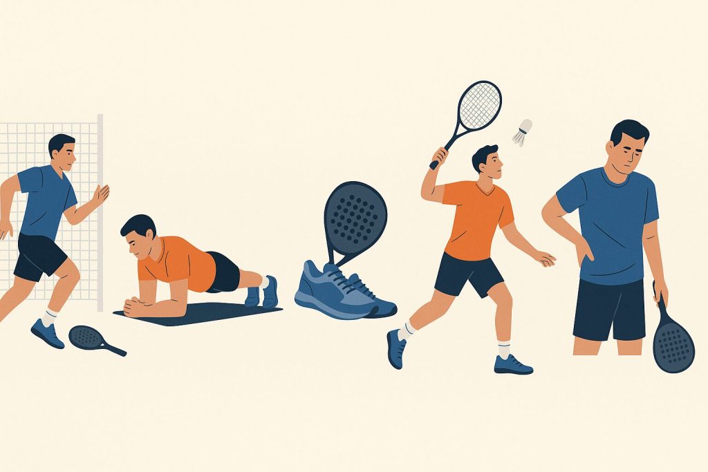 Blessures au padel : les plus fréquentes et comment les prévenir
