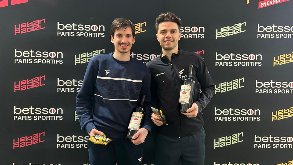 P1000 Urban Padel Carquefou : le tournoi, le palmarès et les résultats