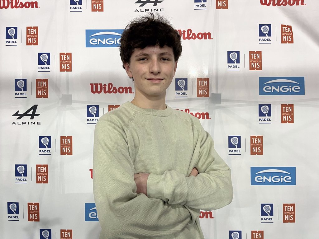 Rafael Frogé, 15 ans : le padel, une passion révélée à l’adolescence