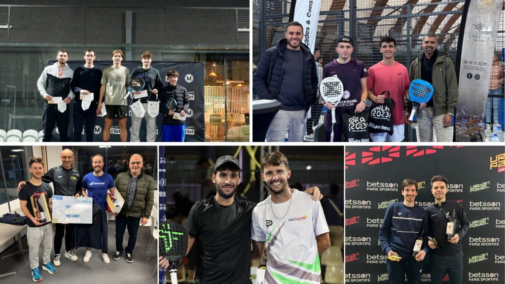 Tournois de padel FFT : P25, P50, P100… P2000, comment ça marche