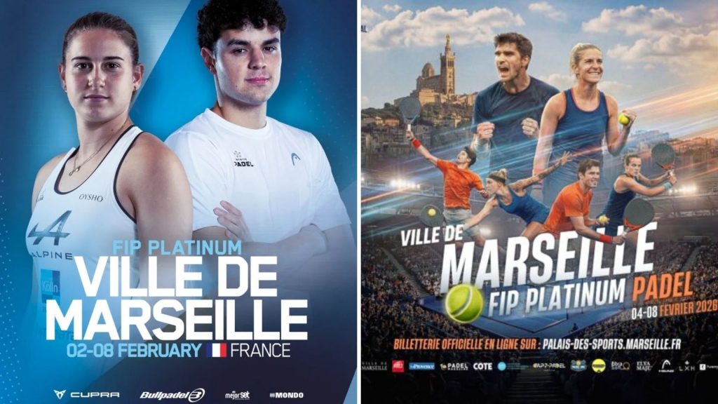 Marseille Padel FIP Platinum : le tournoi, la billetterie et les résultats